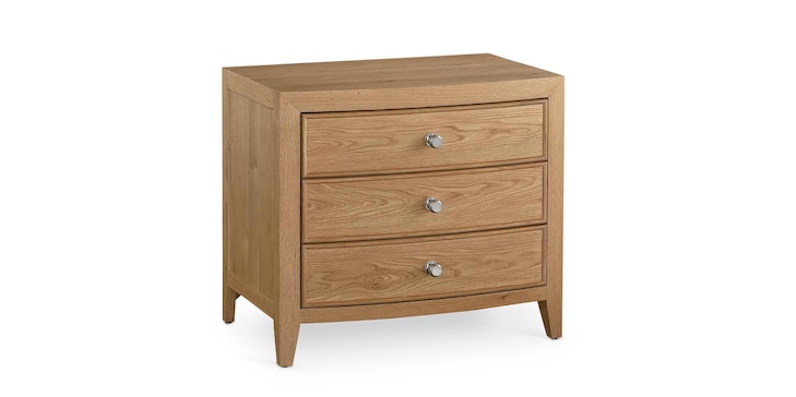 Three Drawer Nightstand image number 0