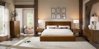 Eden Upholstered Platform Bed