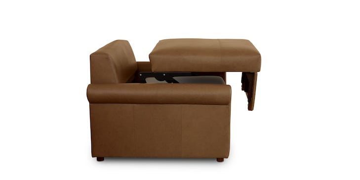 Lthr Round Twin Bench Sleeper image number 7