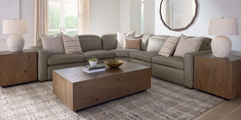 Oak Square End Table image number 1