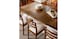 60" Maple One Leaf Table Sable