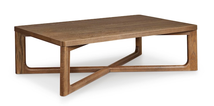 Oak Rectangular Cocktail Table image number 0