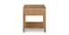 Ribbed Drawer End Table