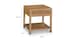 Ribbed Drawer End Table