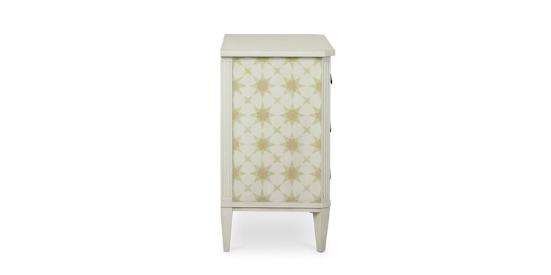 Caroline 3 Drawer Hand-Painted Accent Chest image number 2