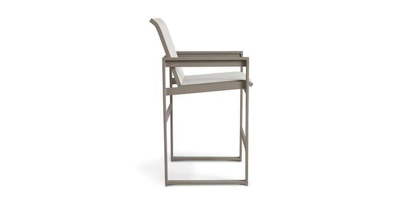 Track Arm Staionary Bar Stool image number 3