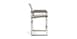 Track Arm Staionary Bar Stool